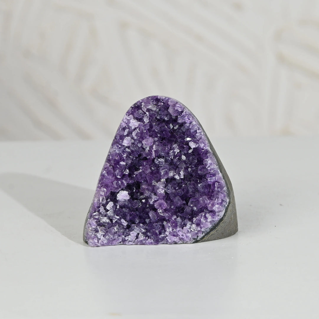 Natural Amethyst Geode 296g - Raw Crystal for Healing