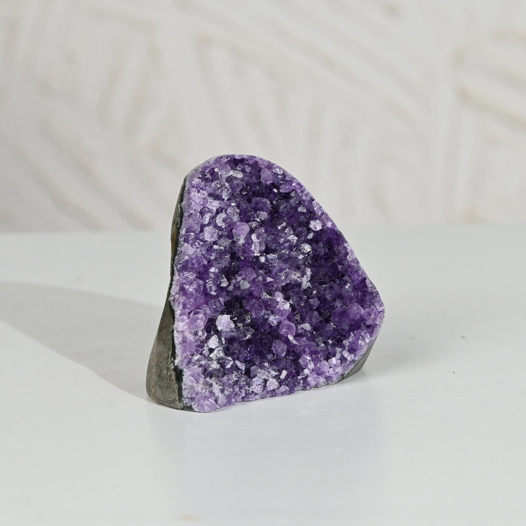 Natural Amethyst Geode 296g - Raw Crystal for Healing