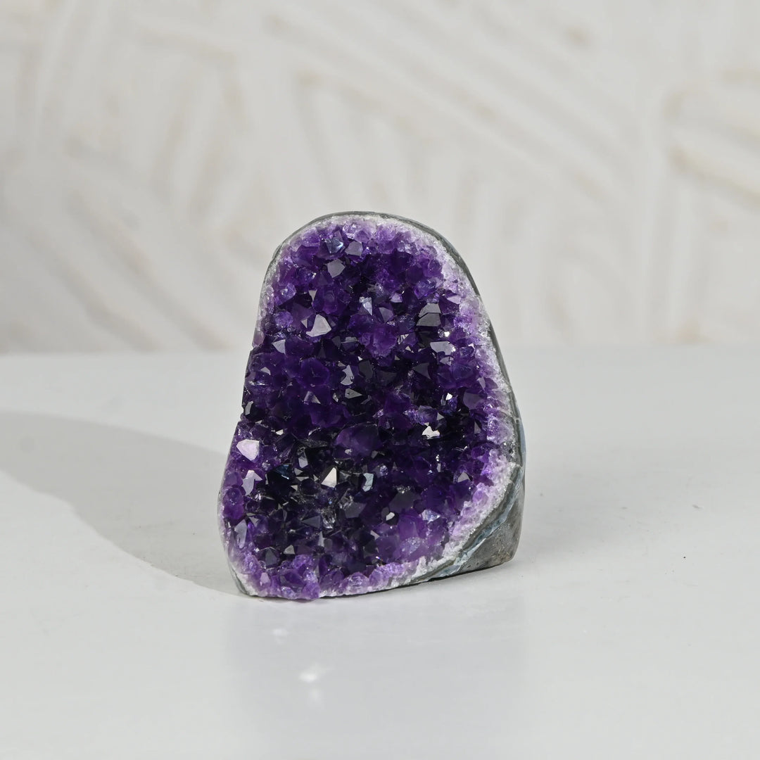 Natural Amethyst Geode 303g - Raw Crystal for Healing