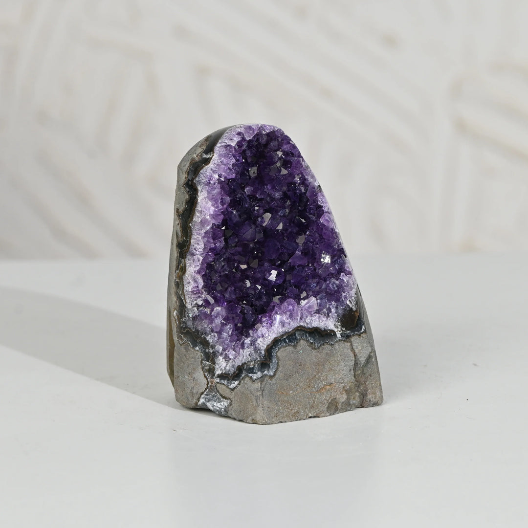 Natural Amethyst Geode 377g - Raw Crystal for Healing