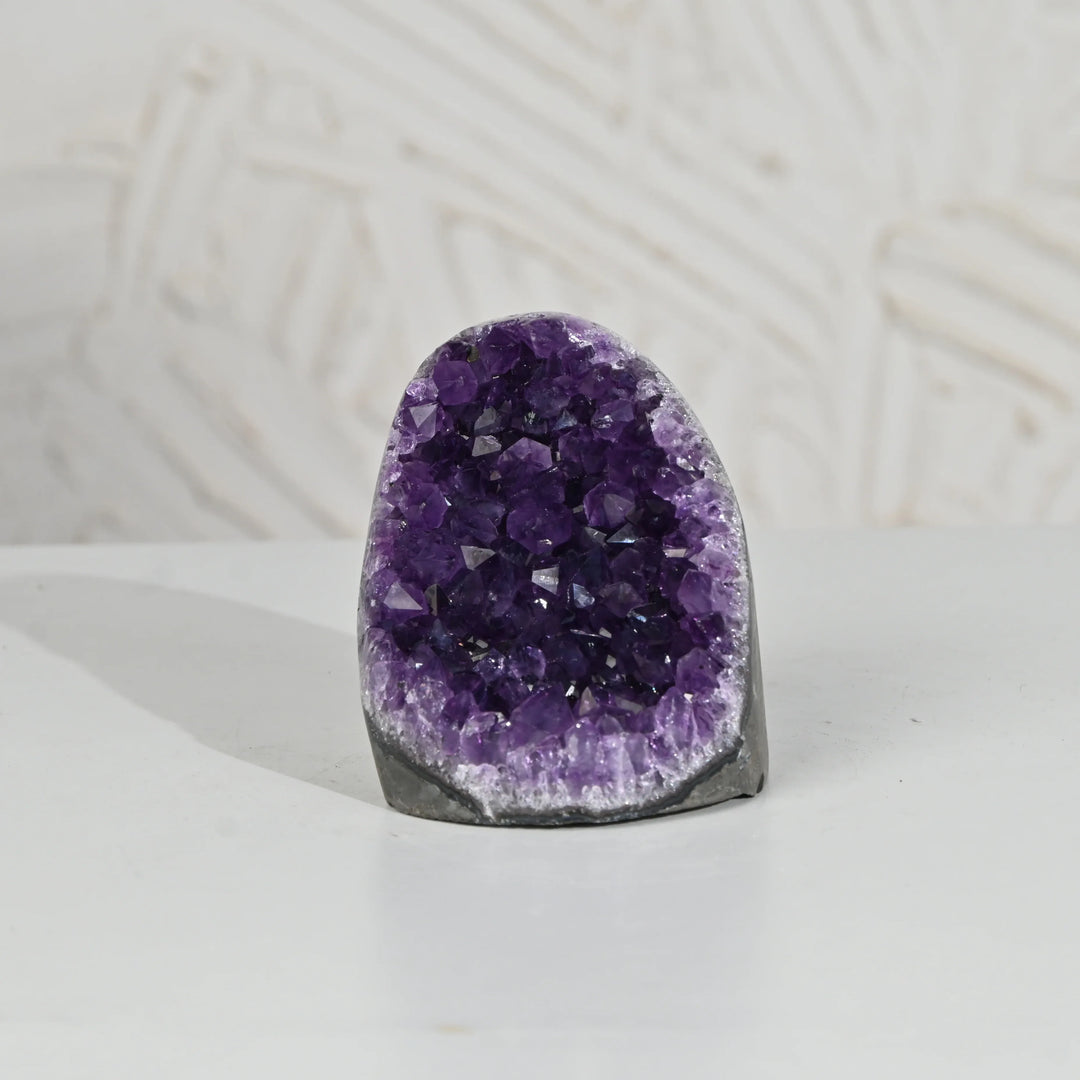 Natural Amethyst Geode 496g - Raw Crystal for Healing