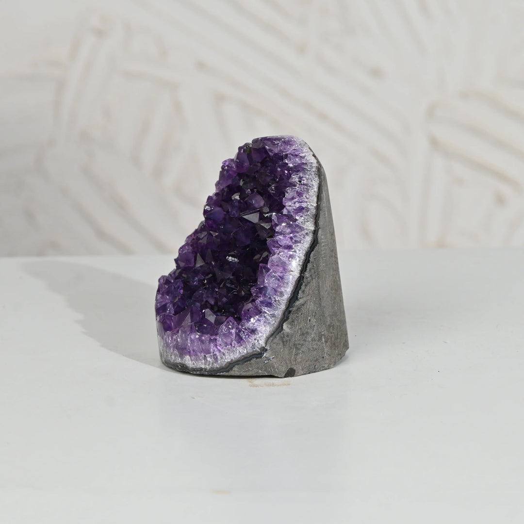 Natural Amethyst Geode 496g - Raw Crystal for Healing