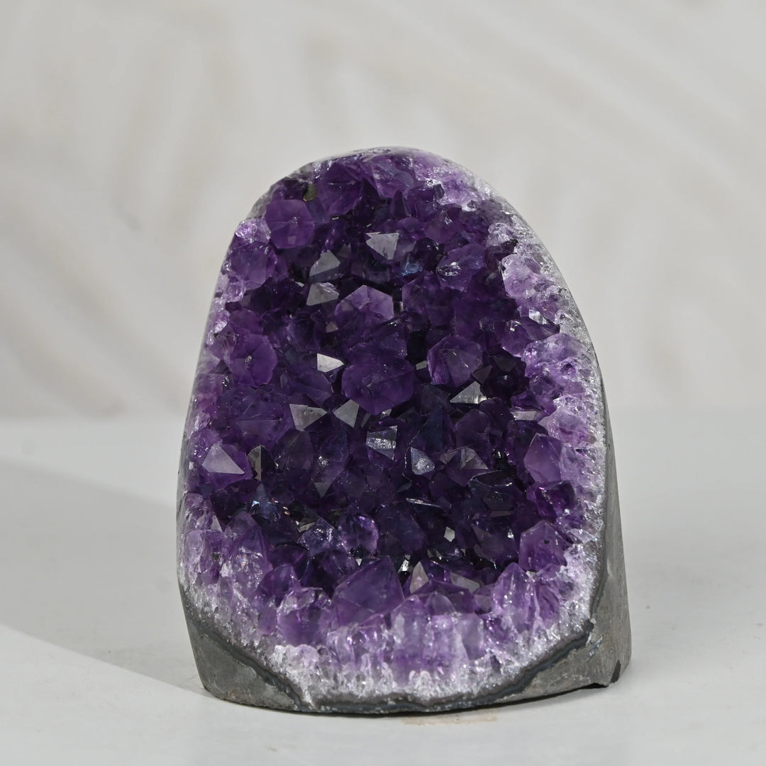 Natural Amethyst Geode 496g - Raw Crystal for Healing