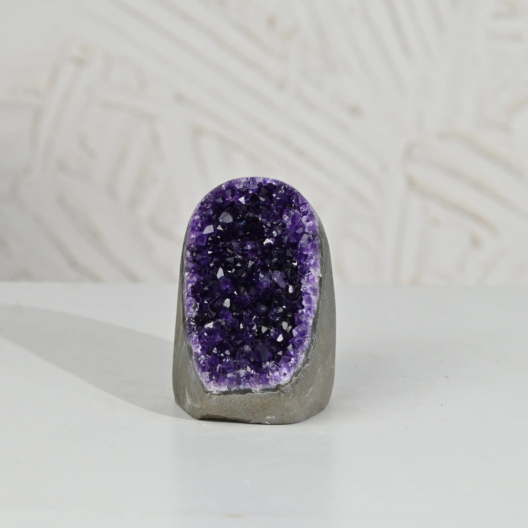 Natural Amethyst Geode 530g - Raw Crystal for Healing