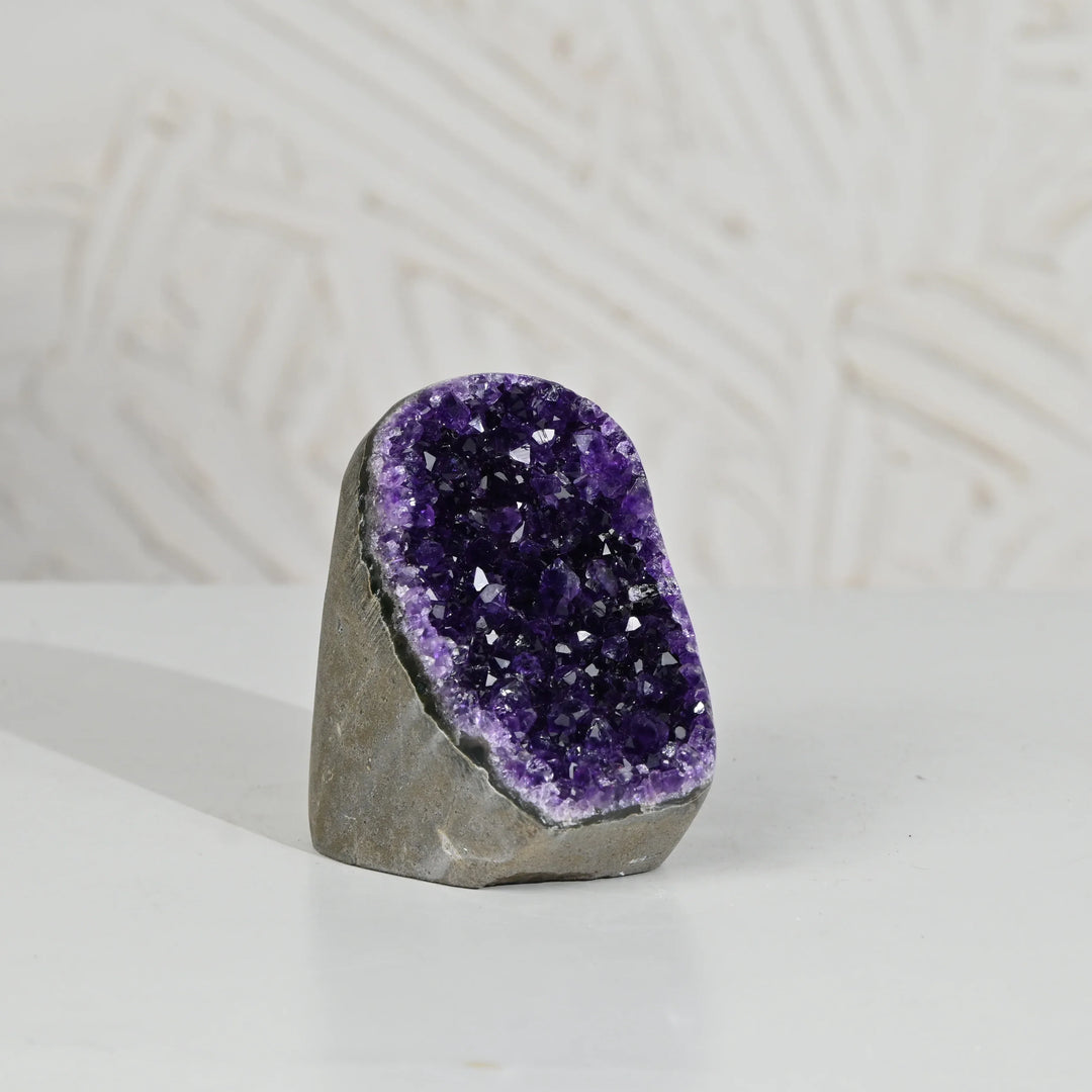 Natural Amethyst Geode 530g - Raw Crystal for Healing