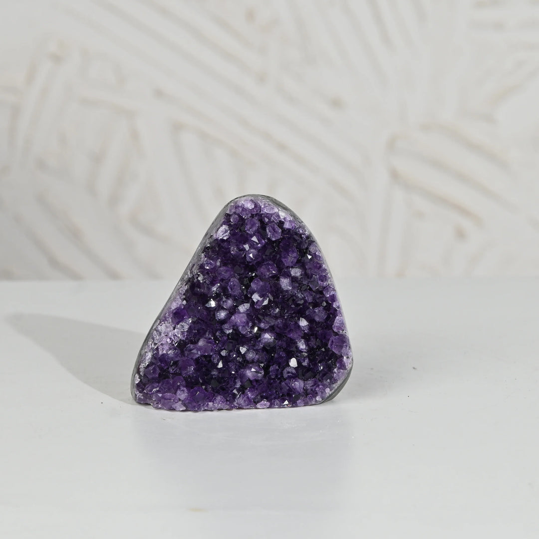 Natural Amethyst Geode 306g - Raw Crystal for Healing