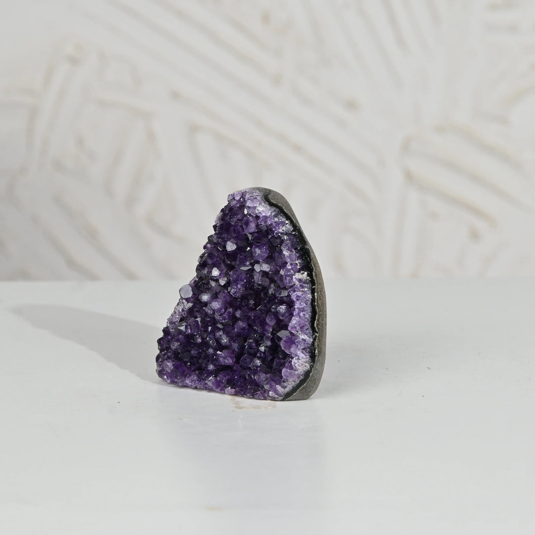 Natural Amethyst Geode 306g - Raw Crystal for Healing