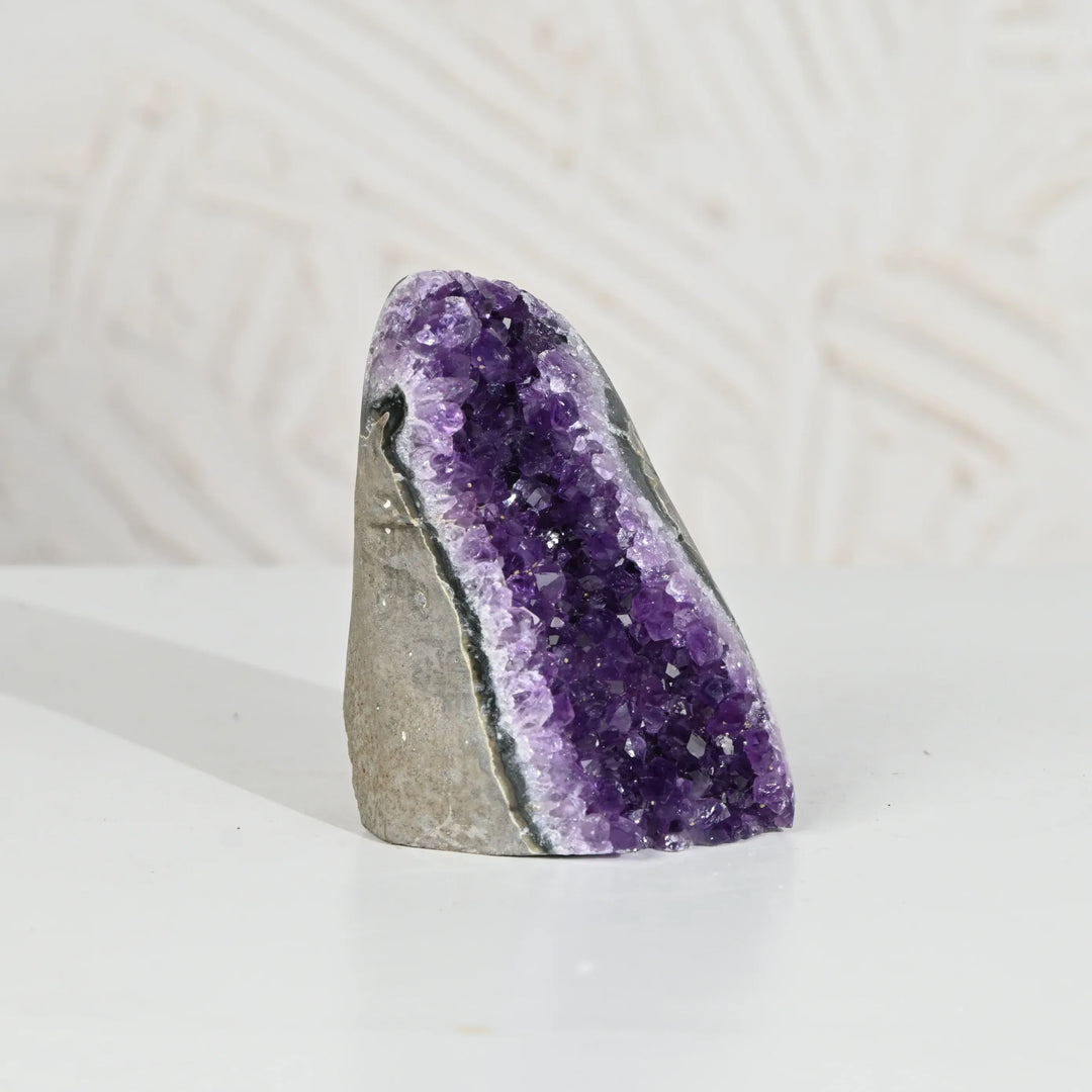 Natural Amethyst Geode 481g - Raw Crystal for Healing