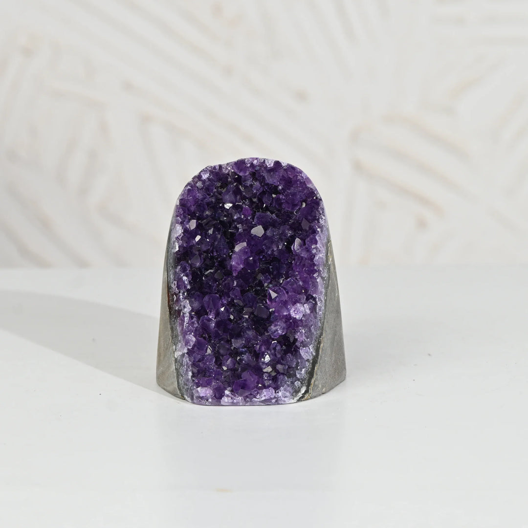 Natural Amethyst Geode 551g - Raw Crystal for Healing