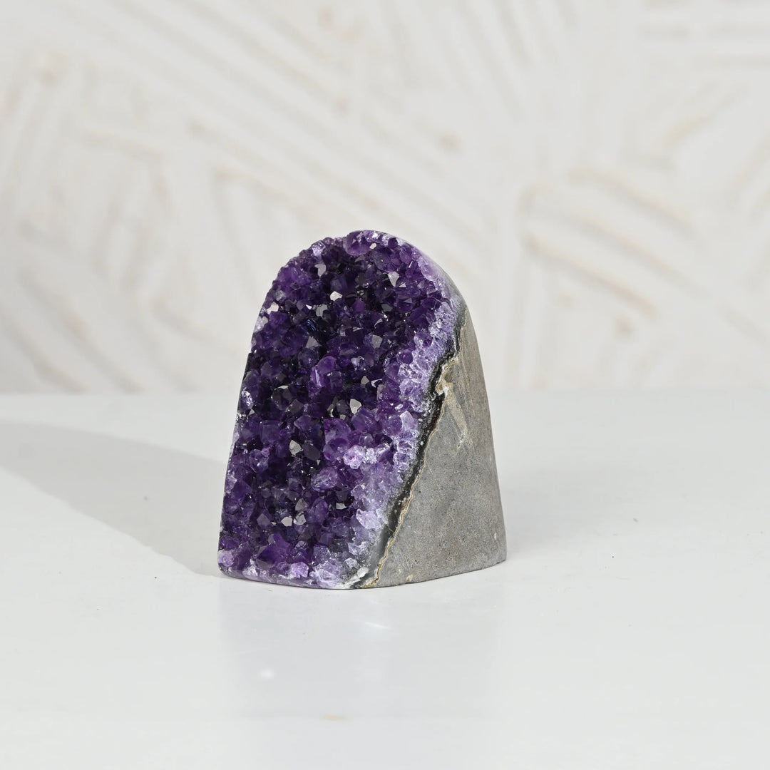 Natural Amethyst Geode 551g - Raw Crystal for Healing