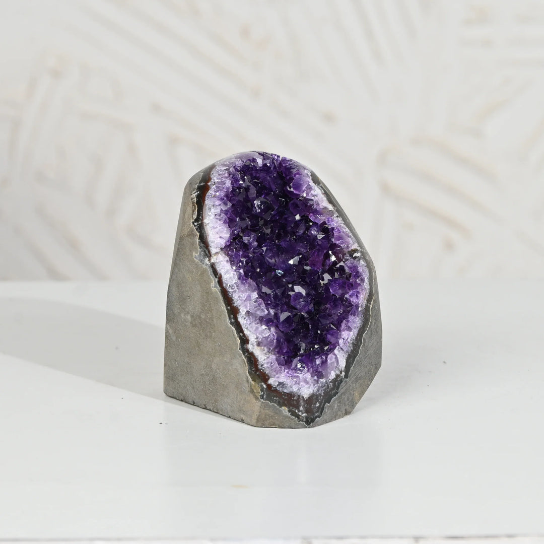 Natural Amethyst Geode 860g - Raw Crystal for Healing