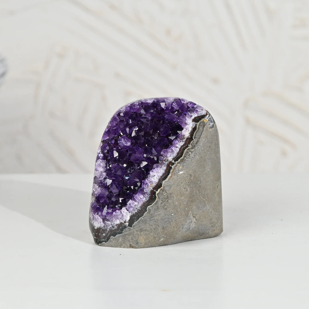 Natural Amethyst Geode 860g - Raw Crystal for Healing