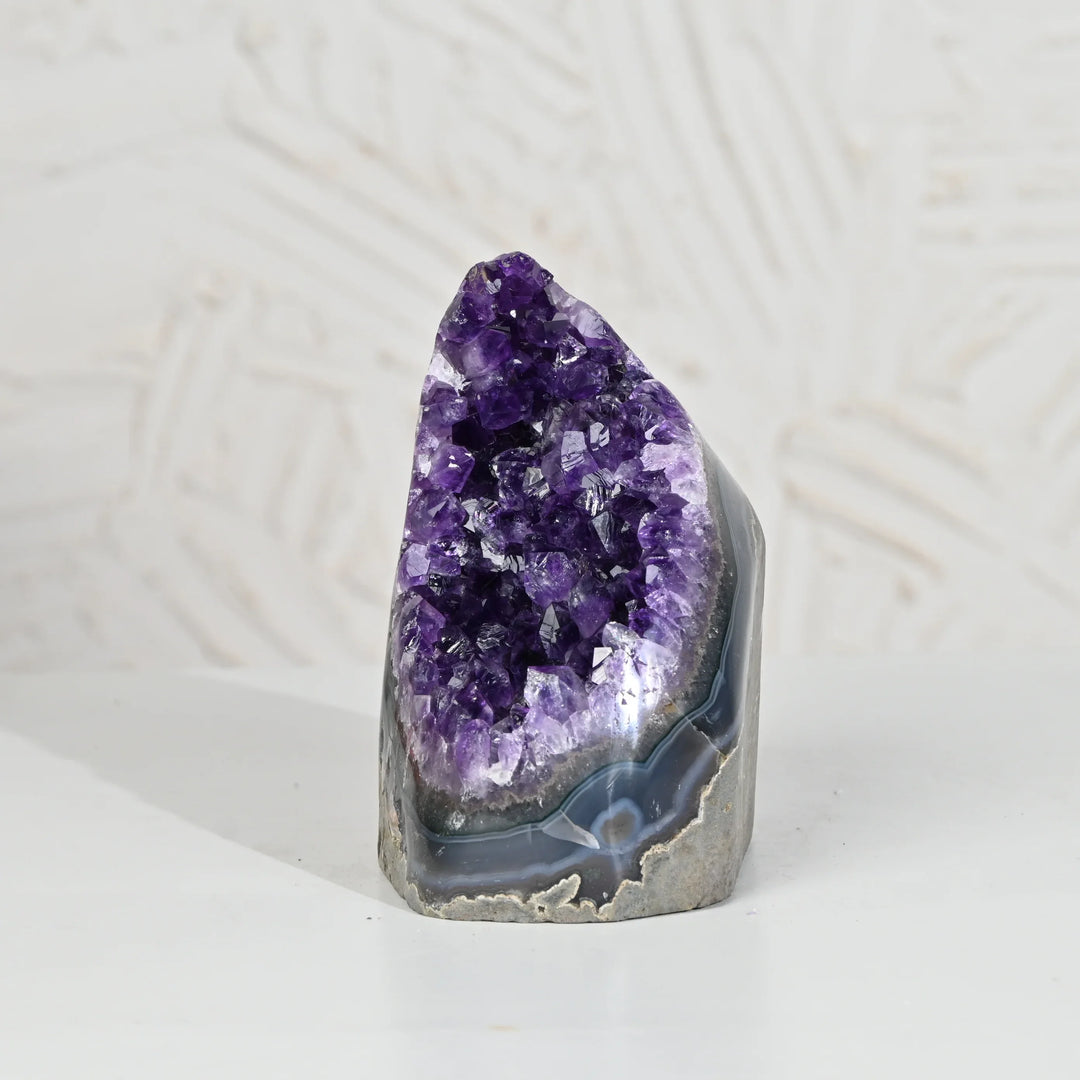 Natural Amethyst Geode 1407g - Raw Crystal for Healing