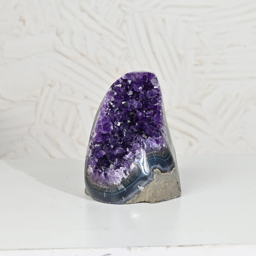Natural Amethyst Geode 1804g - Raw Crystal for Healing