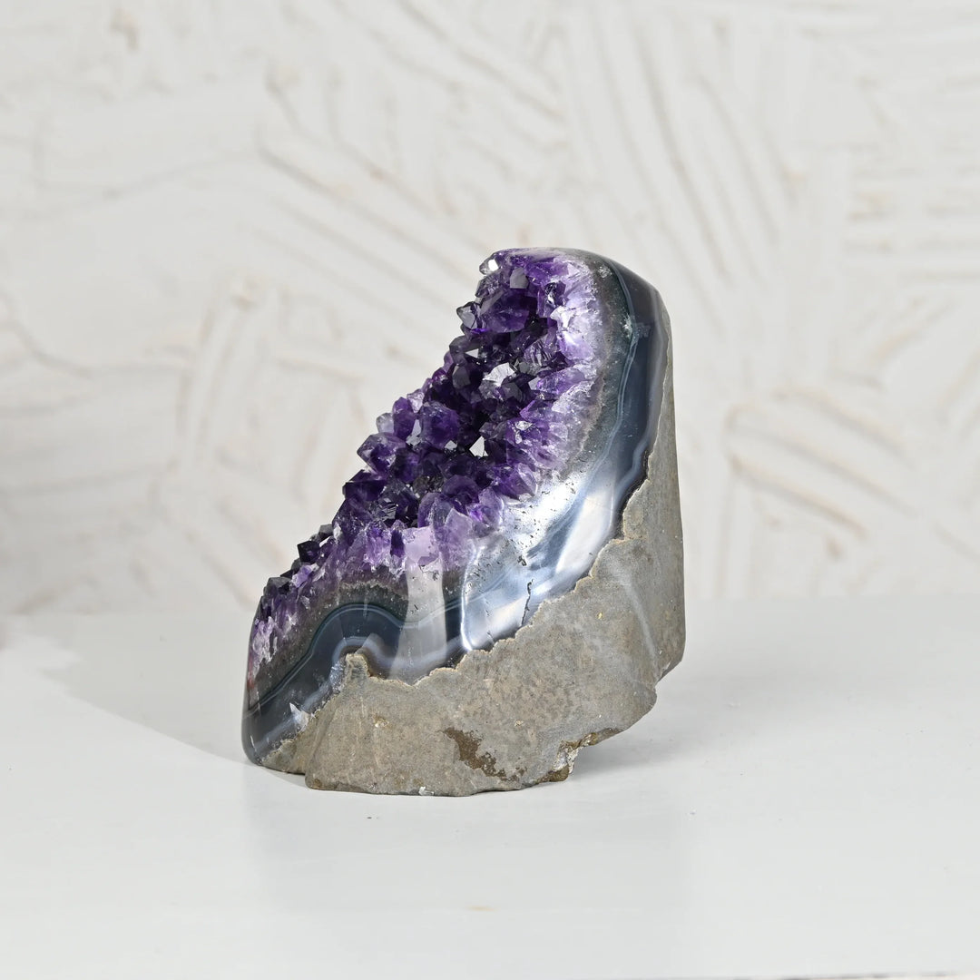 Natural Amethyst Geode 1804g - Raw Crystal for Healing