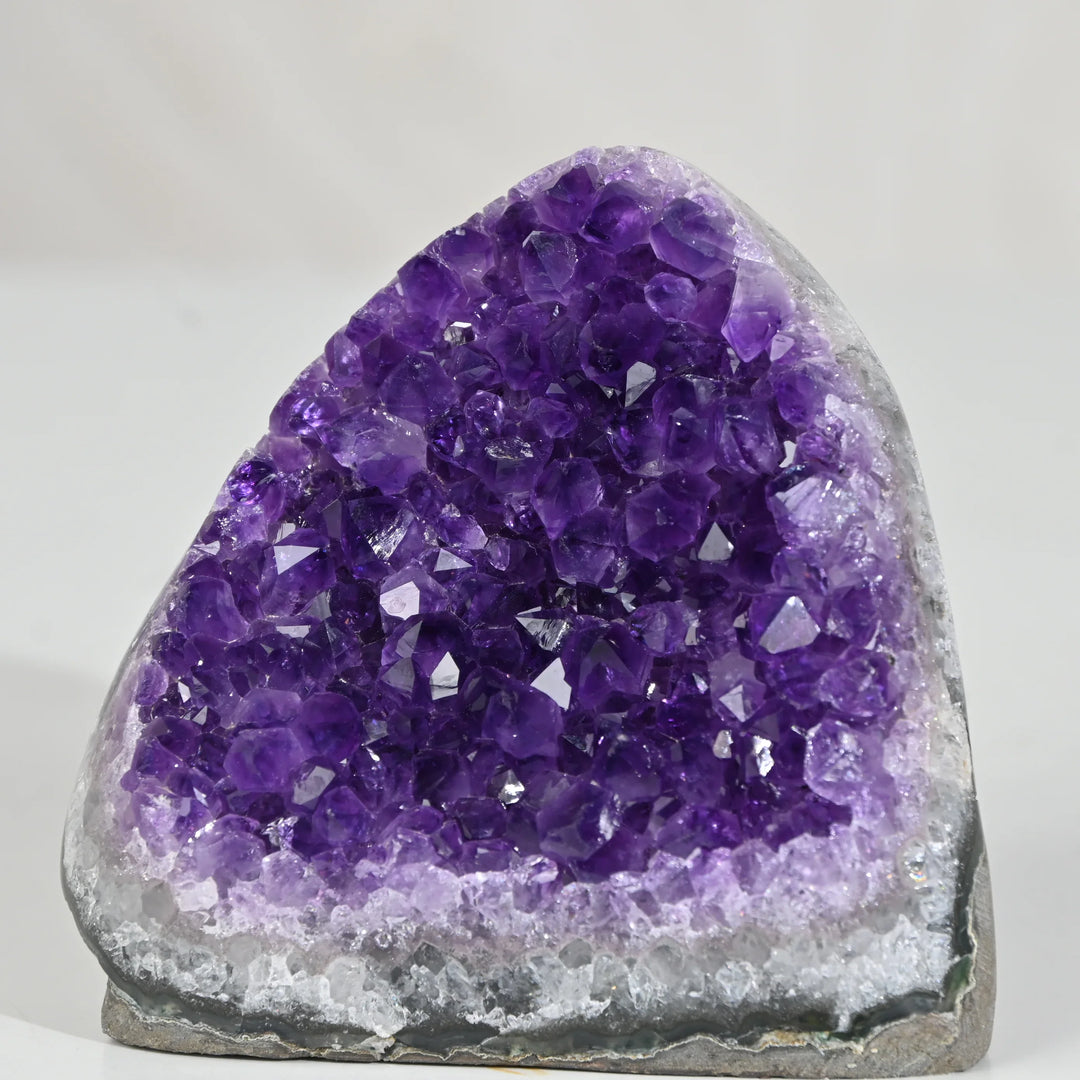 Natural Amethyst Geode 549g - Raw Crystal for Healing