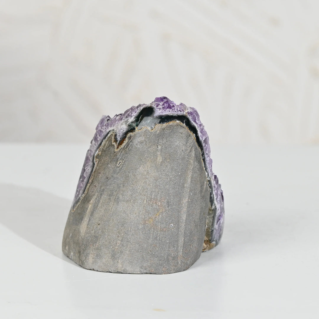 Natural Amethyst Geode 599g - Raw Crystal for Healing