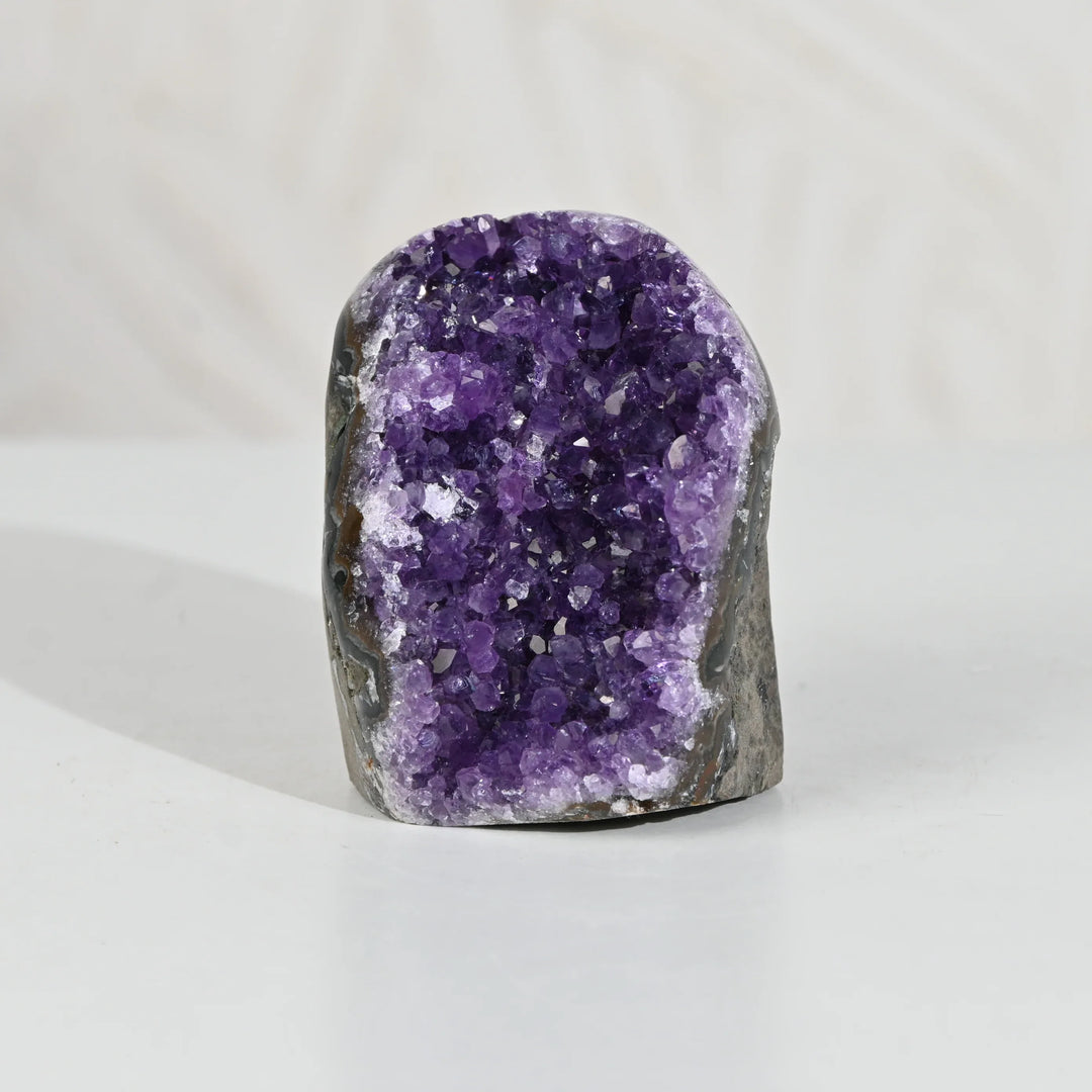 Natural Amethyst Geode 394g - Raw Crystal for Healing