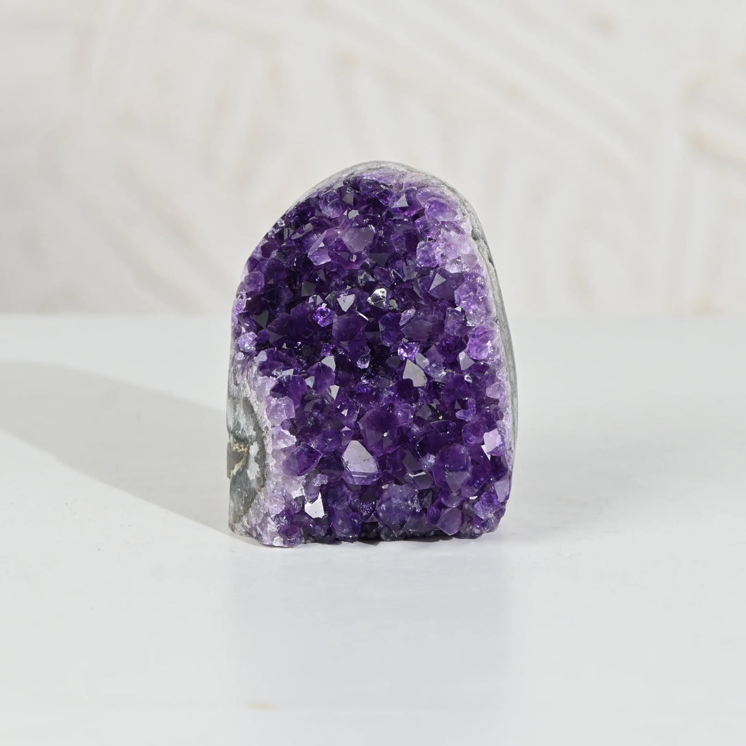 Natural Amethyst Geode 468g - Raw Crystal for Healing