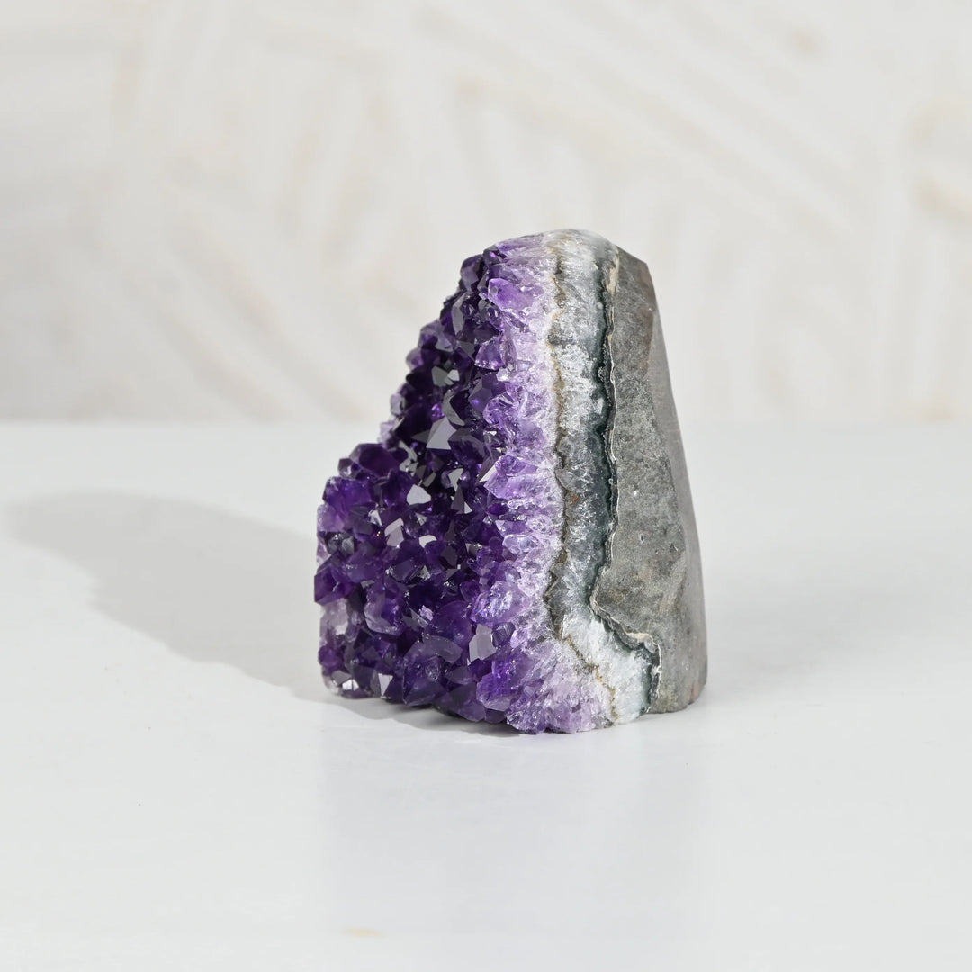Natural Amethyst Geode 468g - Raw Crystal for Healing
