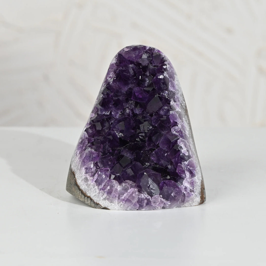 Natural Amethyst Geode 884g - Raw Crystal for Healing