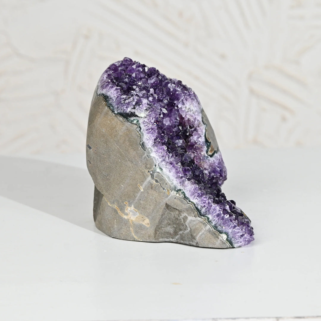 Natural Amethyst Geode 1616g - Raw Crystal for Healing