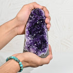 Load image into Gallery viewer, Natural Amethyst Geode 1654g - Raw Crystal for Healing