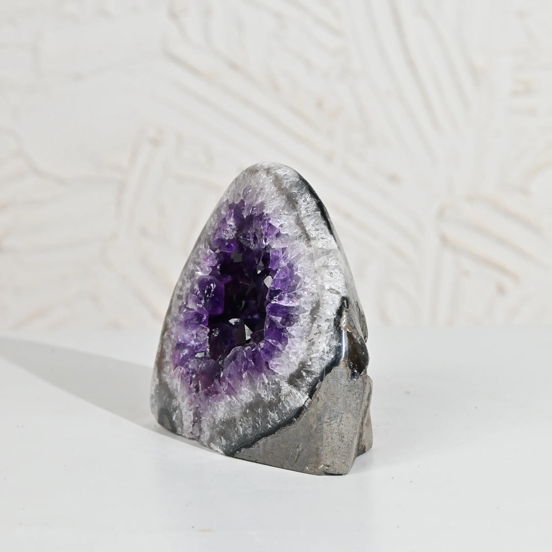 Natural Amethyst Geode 1238g - Raw Crystal for Healing