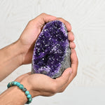 Load image into Gallery viewer, Natural Amethyst Geode 1143g - Raw Crystal for Healing