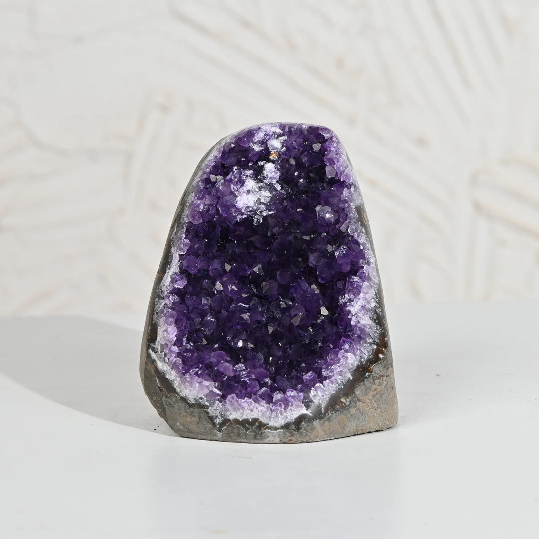 Natural Amethyst Geode 1274g - Raw Crystal for Healing