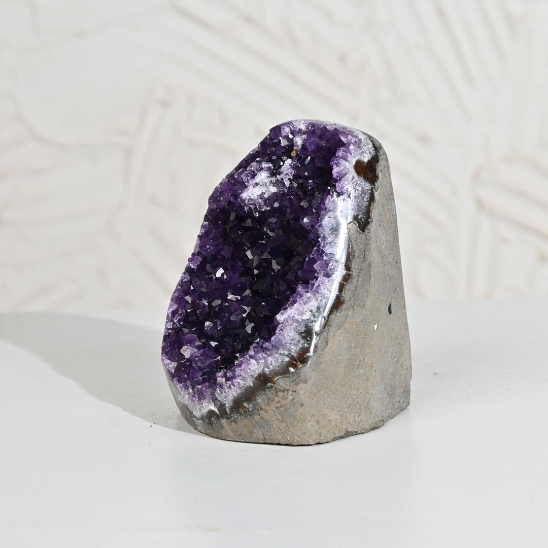 Natural Amethyst Geode 1274g - Raw Crystal for Healing