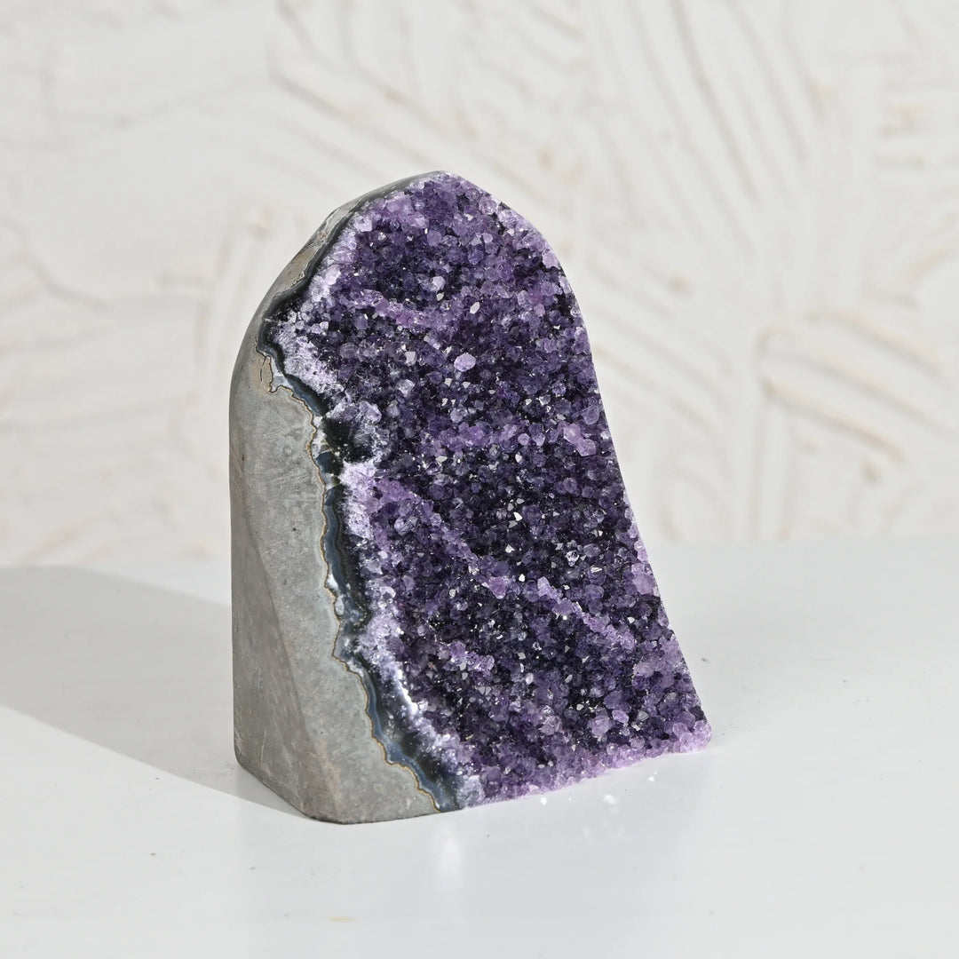 Natural Amethyst Geode 1642g - Raw Crystal for Healing