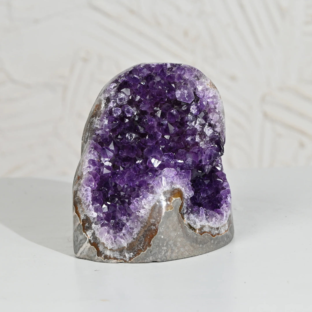 Natural Amethyst Geode 1916g - Raw Crystal for Healing