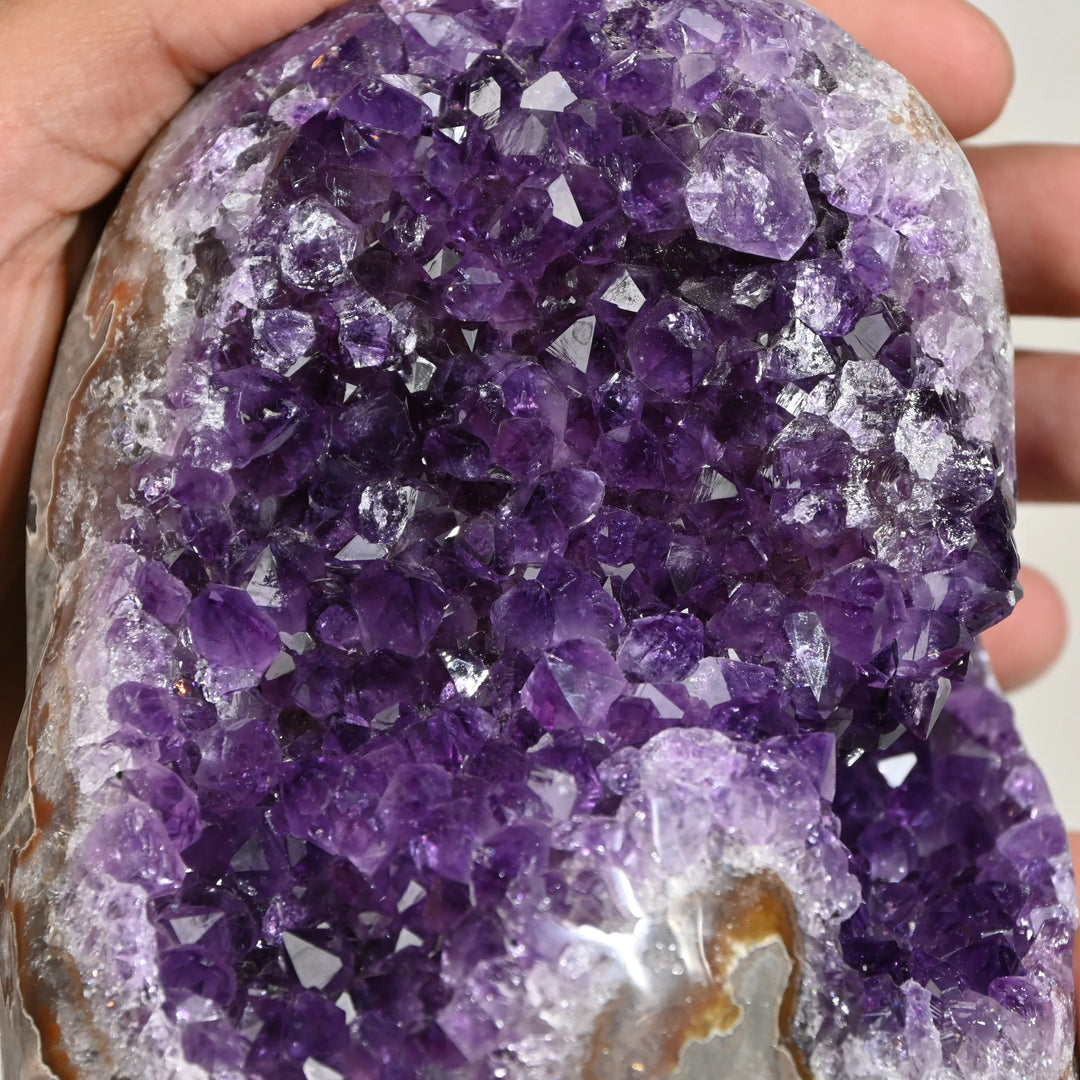 Natural Amethyst Geode 1916g - Raw Crystal for Healing