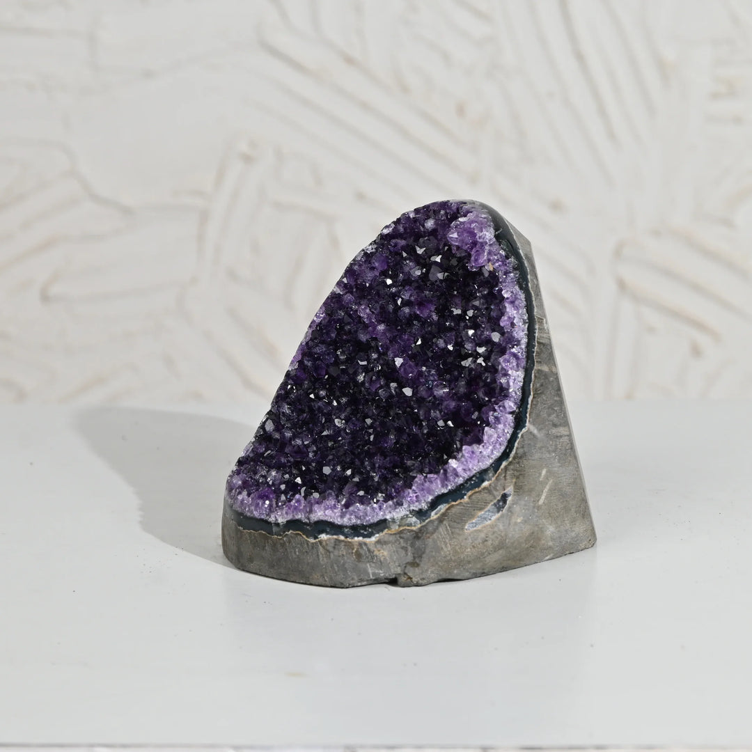 Natural Amethyst Geode 1409g - Raw Crystal for Healing