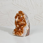 Load image into Gallery viewer, Citrine Geode 945g – Raw Crystal for Abundance &amp; Energy Flow