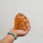 Load image into Gallery viewer, Raw Citrine Geode 796g – Natural Healing Crystal for Prosperity &amp; Positivity
