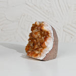 Load image into Gallery viewer, Citrine Geode 1274g – Raw Crystal for Wealth Energy &amp; Home Decor