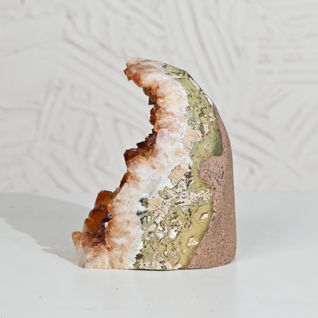 Natural Citrine Cluster 1537g – Healing Crystal for Prosperity & Positivity