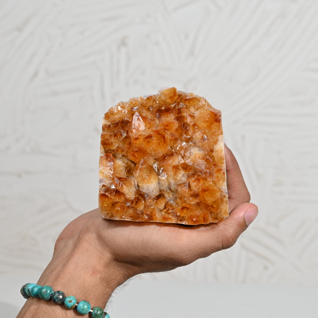 Citrine Geode 1143g – Natural Crystal for Wealth & Spiritual Growth