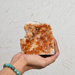 Load image into Gallery viewer, Natural Citrine Cluster 867g – Healing Crystal for Balance &amp; Positive Vibes