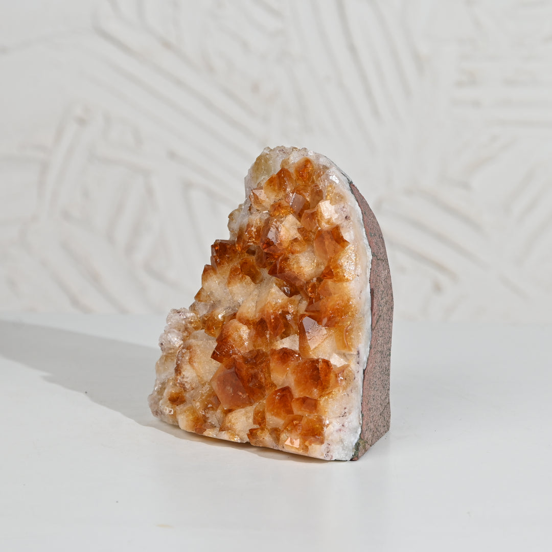 Raw Citrine Geode 1206g – Natural Healing Crystal for Prosperity & Positivity