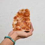 Load image into Gallery viewer, Citrine Crystal Cluster 1502g – Energy Stone for Abundance &amp; Home Balance