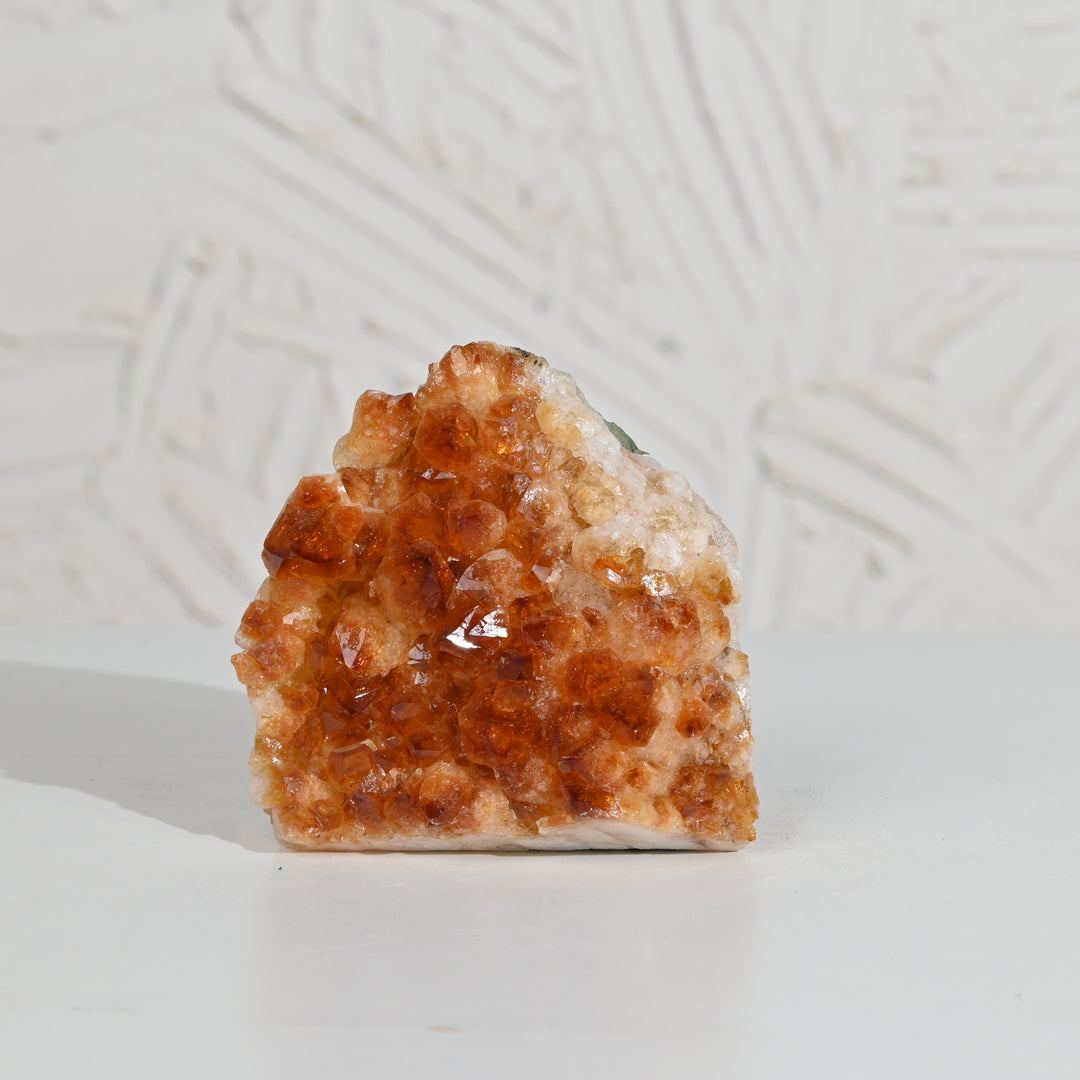 Natural Citrine Geode 1010g – Raw Crystal for Abundance & Positivity