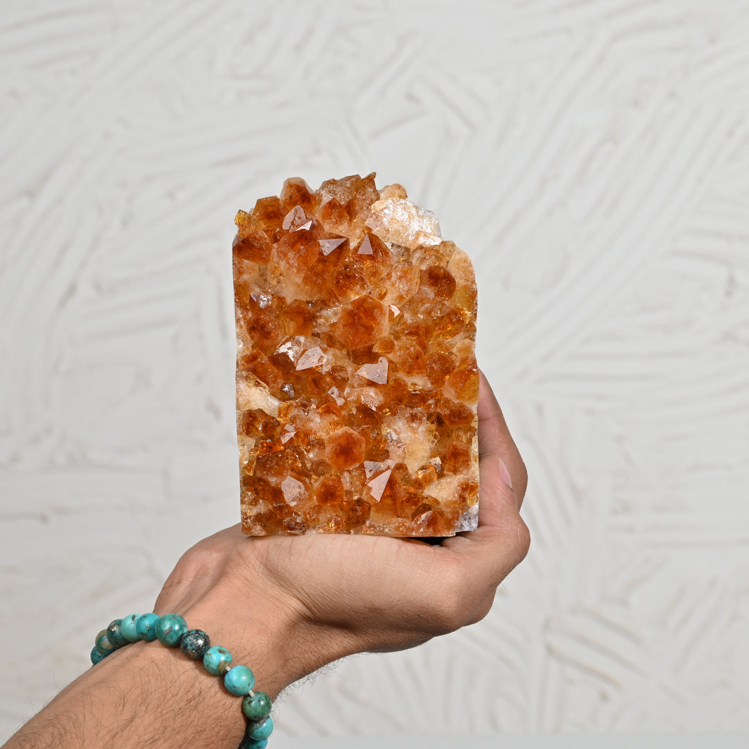 Citrine Cluster 1005g – Healing Crystal for Wealth & Home Energy