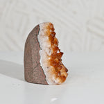 Load image into Gallery viewer, Citrine Geode 638g – Raw Crystal for Wealth Energy &amp; Home Decor