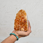 Load image into Gallery viewer, Citrine Geode 1267g – Natural Crystal for Wealth &amp; Spiritual Growth