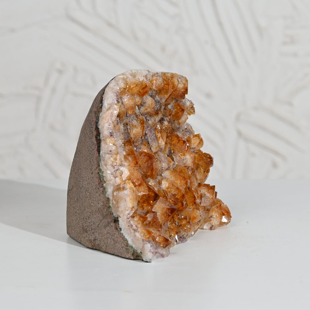 Citrine Cluster 1649g – Energy Crystal for Prosperity & Home Styling