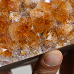 Load image into Gallery viewer, Citrine Cluster 1649g – Energy Crystal for Prosperity &amp; Home Styling