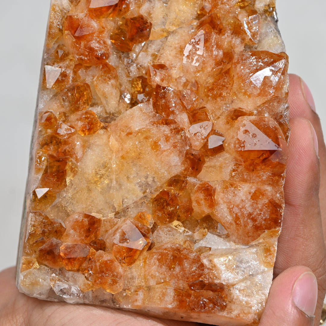 Citrine Geode 1218g – Raw Crystal for Abundance & Energy Flow